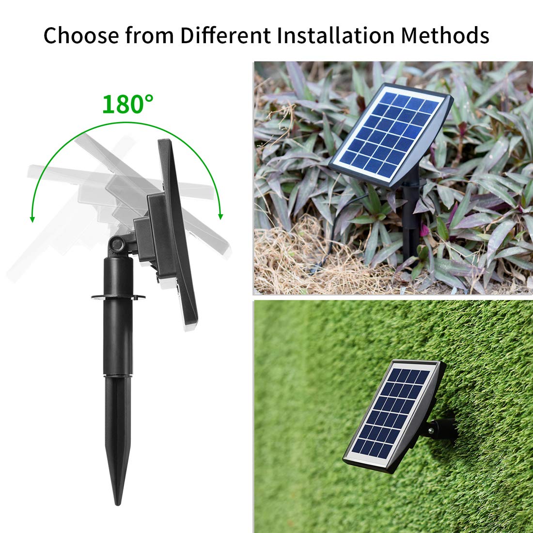 Ankway Solar Water Fountain Pump 2 Pack Solar Powered Pump Kit