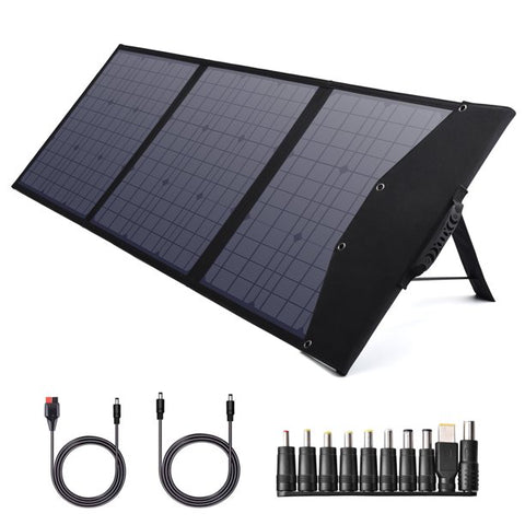 Ankway 120W Portable Solar Panel Foldable Suitcase